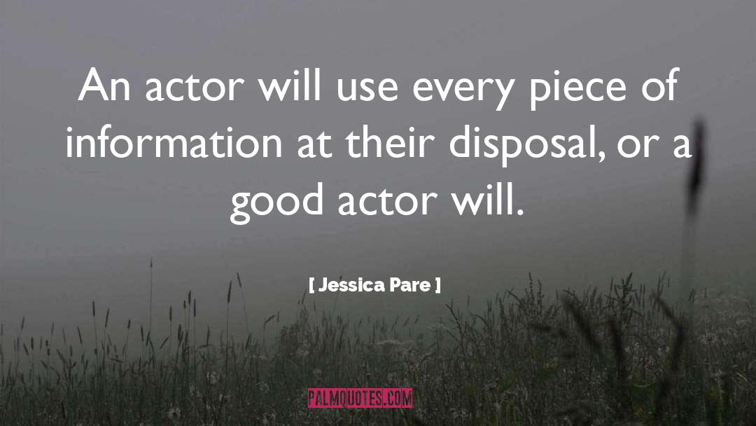 Lawther Actor quotes by Jessica Pare