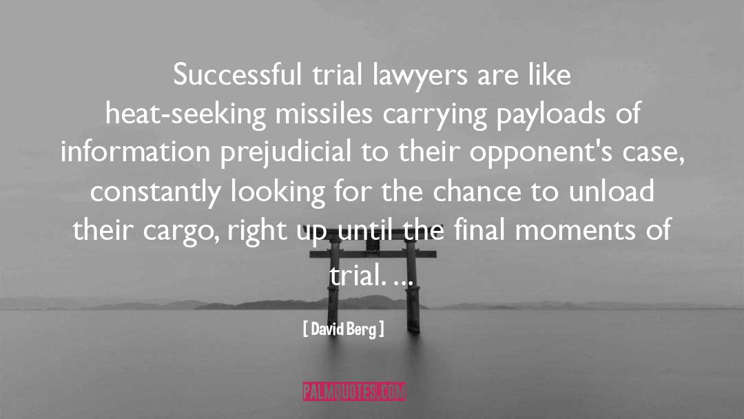 Lawyer quotes by David Berg