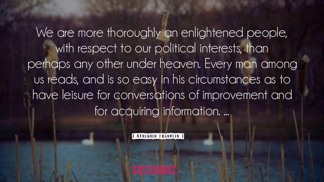Layers Of Heaven quotes by Benjamin Franklin