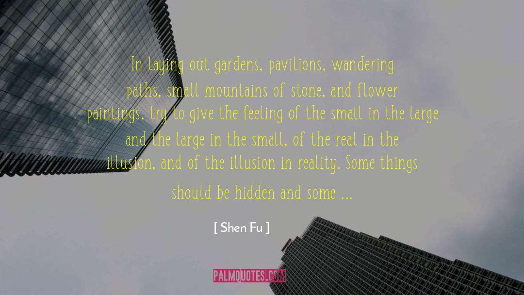 Laying quotes by Shen Fu