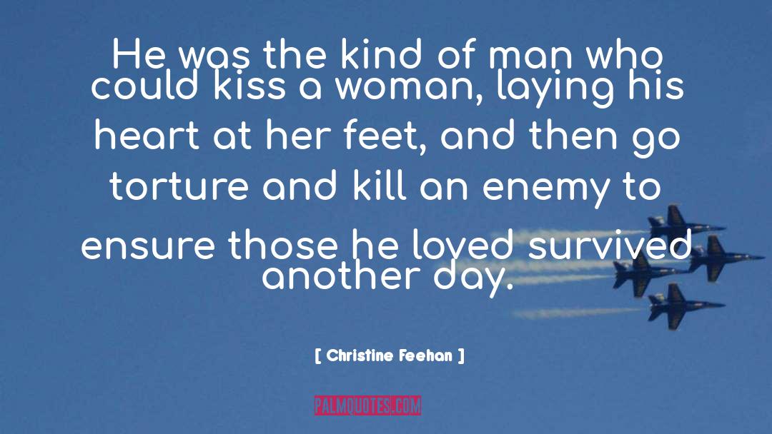 Laying quotes by Christine Feehan