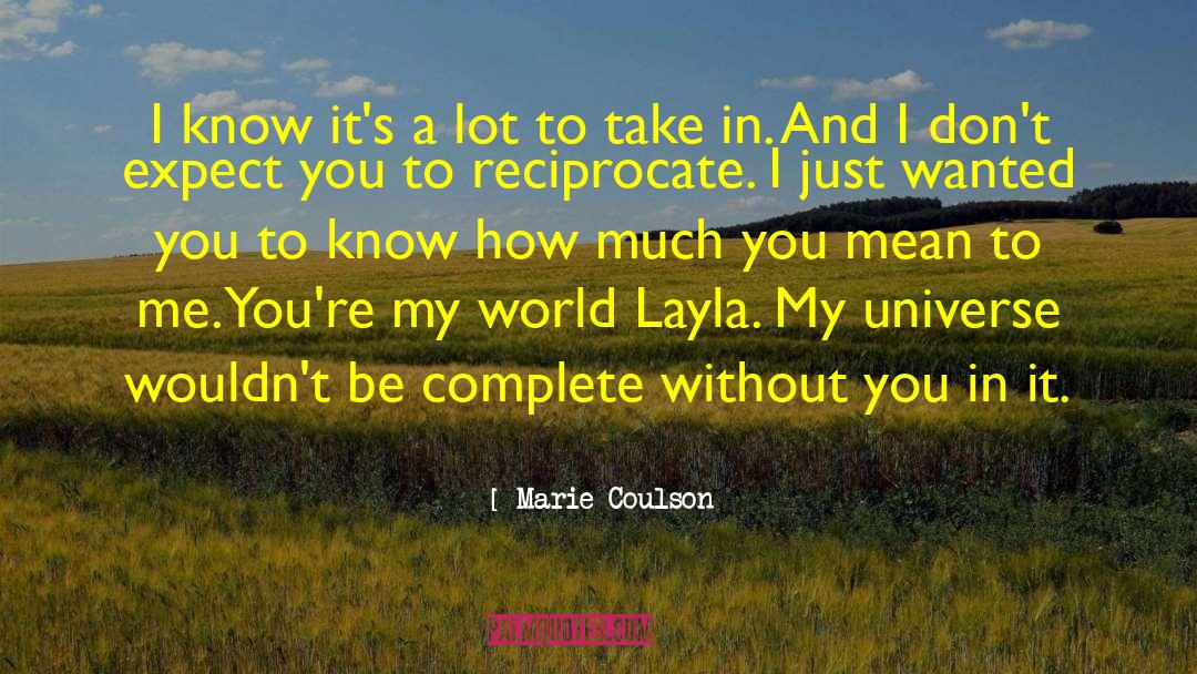 Layla quotes by Marie Coulson