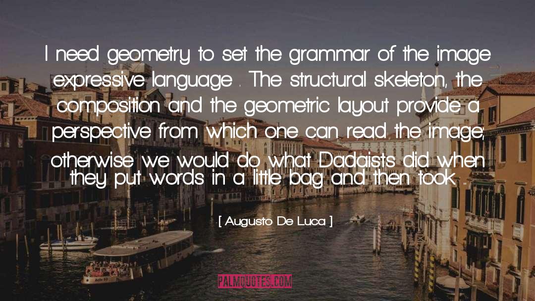 Layout quotes by Augusto De Luca