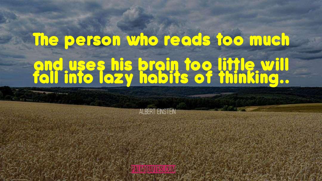 Lazy Leo quotes by Albert Einstein