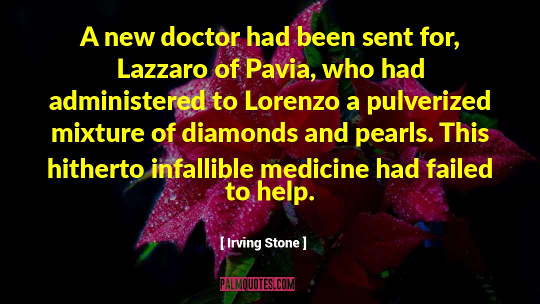 Lazzaro quotes by Irving Stone