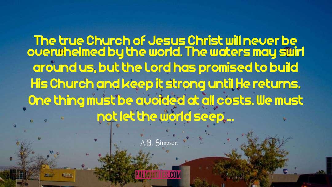 Lcms Scripture On Unity quotes by A.B. Simpson