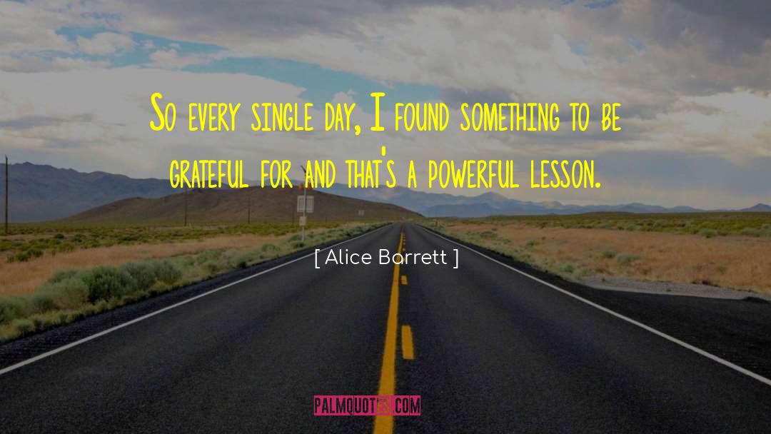 Lds Grateful quotes by Alice Barrett