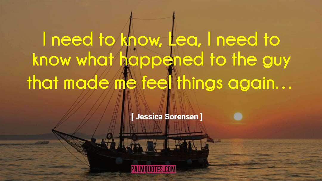 Lea quotes by Jessica Sorensen