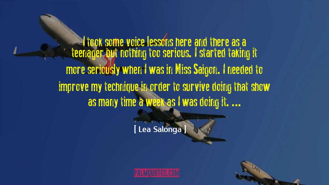 Lea quotes by Lea Salonga