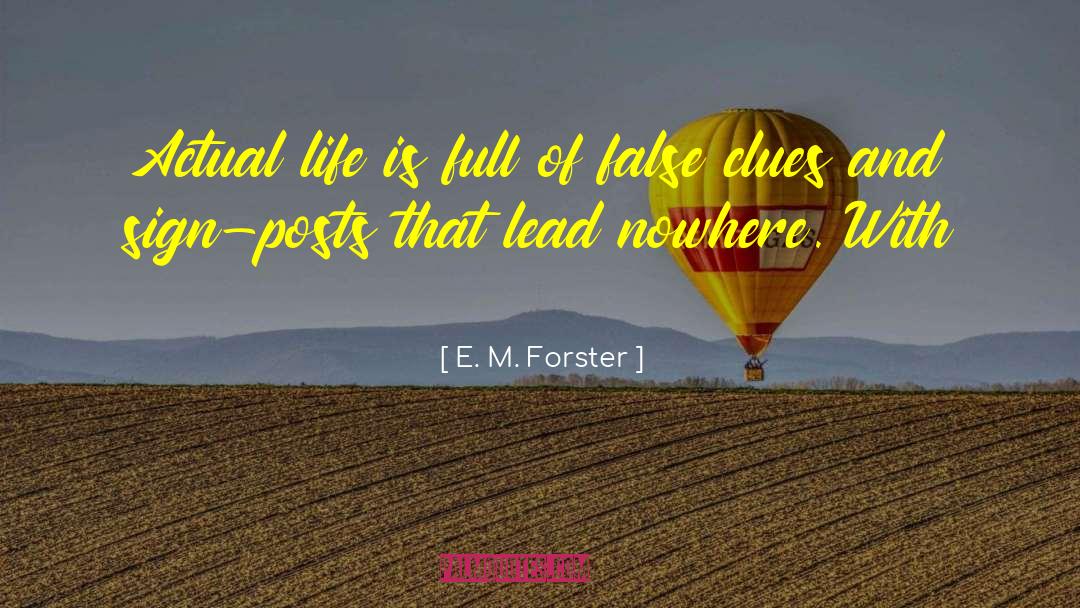 Lead Characters quotes by E. M. Forster