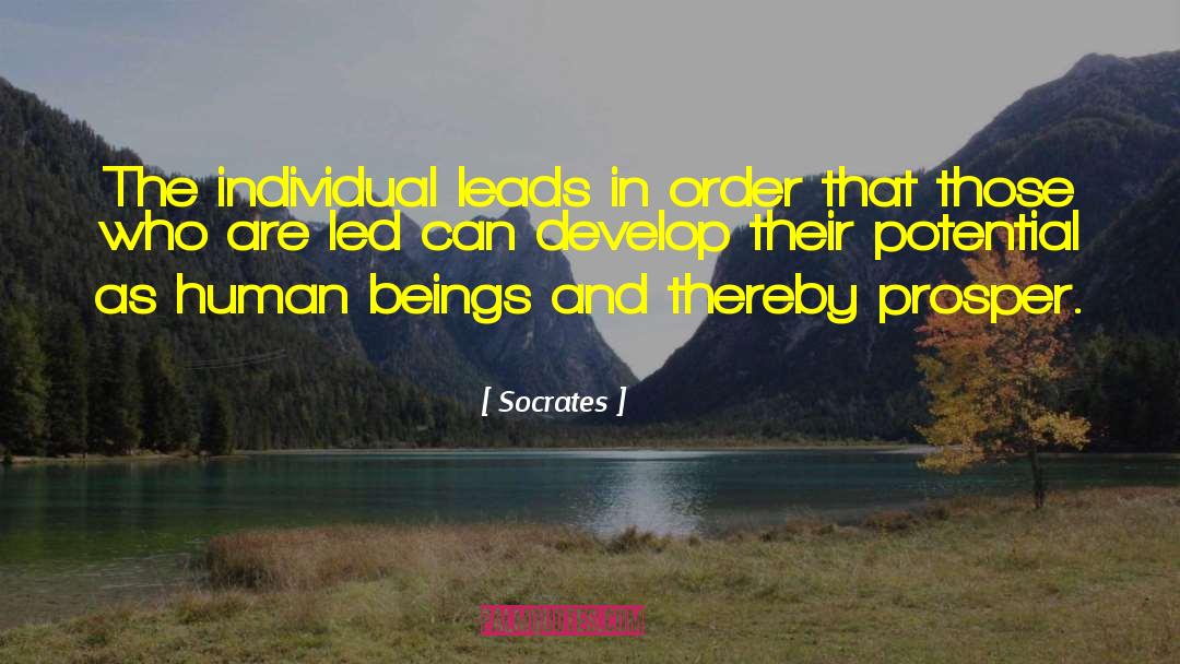 Lead In quotes by Socrates