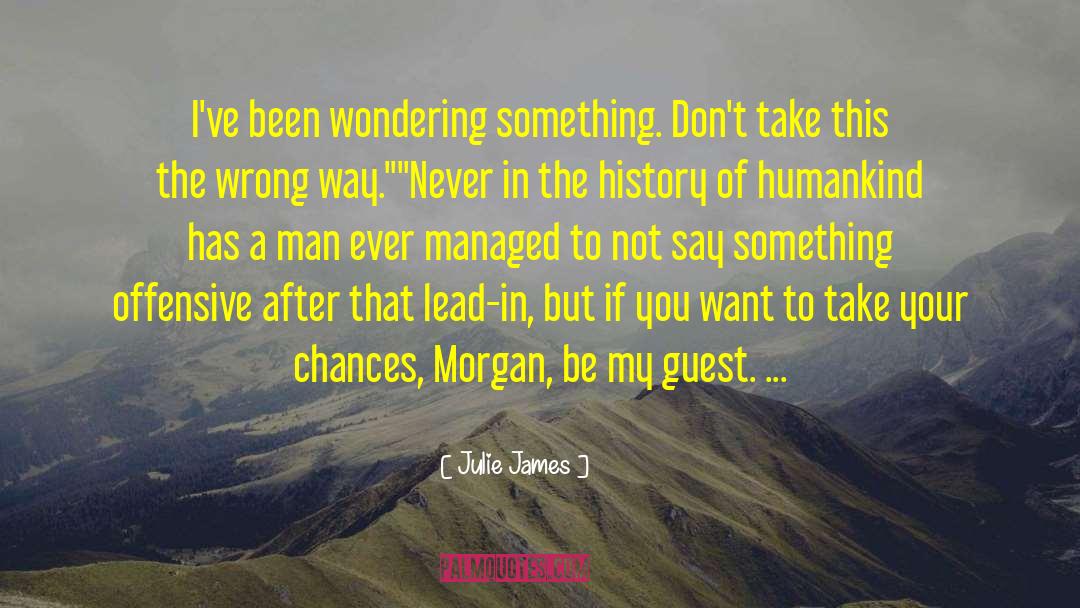 Lead In quotes by Julie James