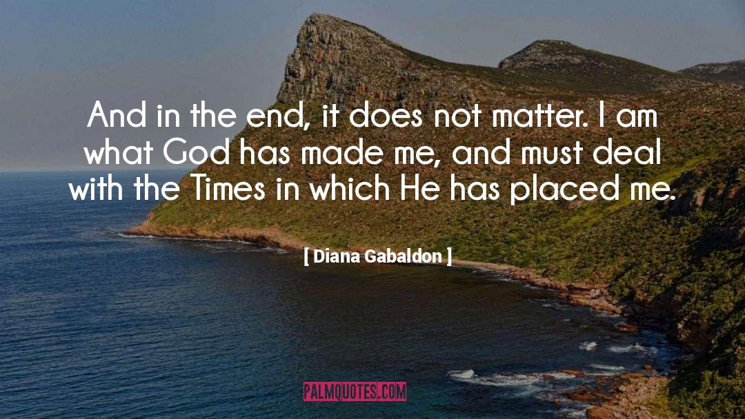 Lead Me God quotes by Diana Gabaldon