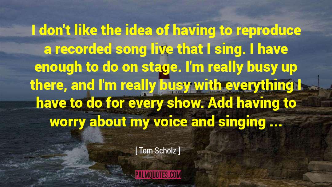 Lead On quotes by Tom Scholz
