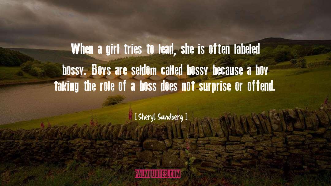 Lead quotes by Sheryl Sandberg