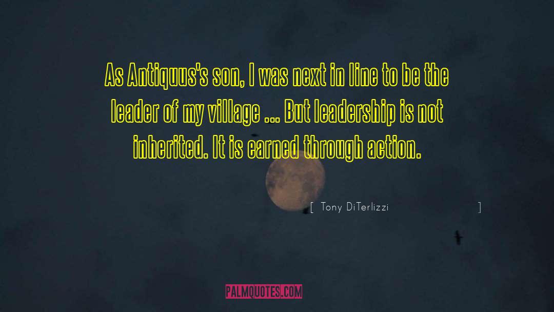 Leader Ateez quotes by Tony DiTerlizzi