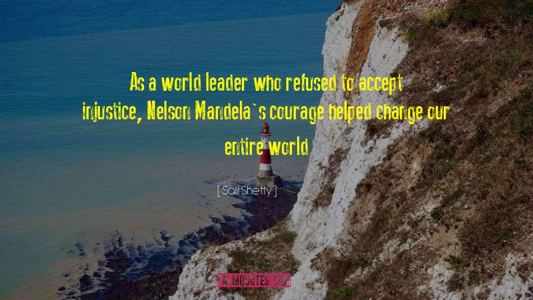 Leader S Mood quotes by Salil Shetty