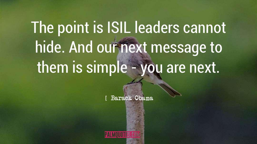 Leaderi Leaders quotes by Barack Obama