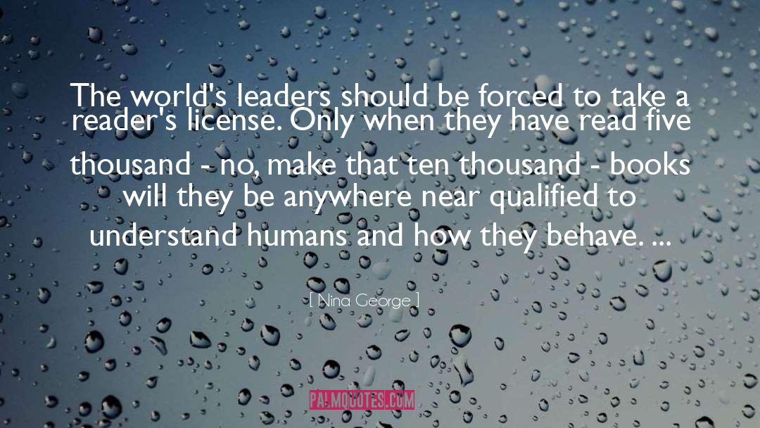 Leaders quotes by Nina George