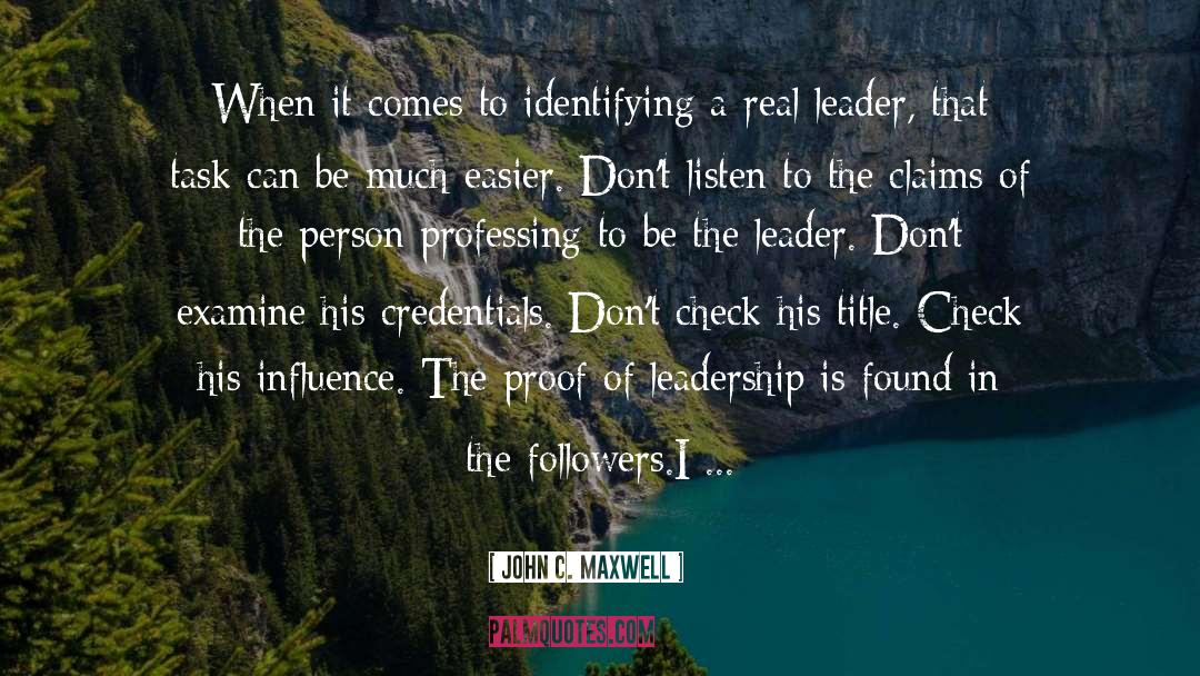 Leadership Alaska quotes by John C. Maxwell