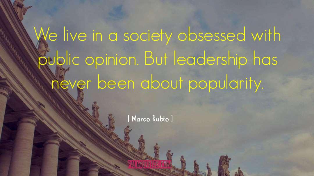 Leadership Alaska quotes by Marco Rubio