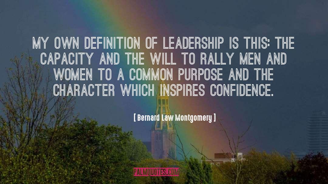 Leadership Character quotes by Bernard Law Montgomery