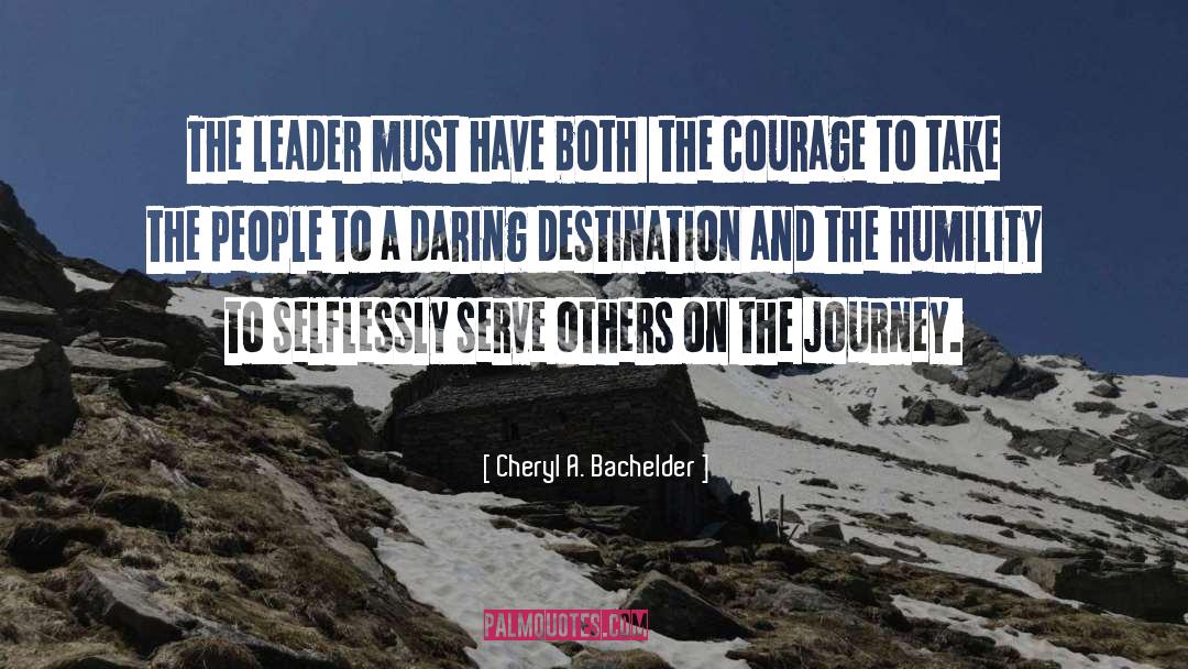 Leadership Characteristics quotes by Cheryl A. Bachelder