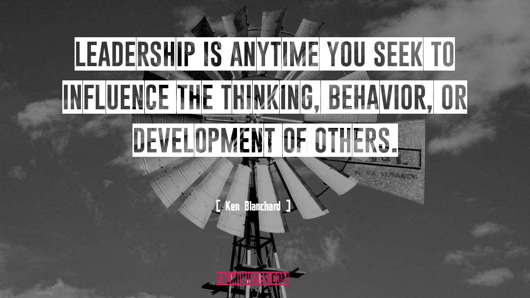 Leadership Development Programs quotes by Ken Blanchard