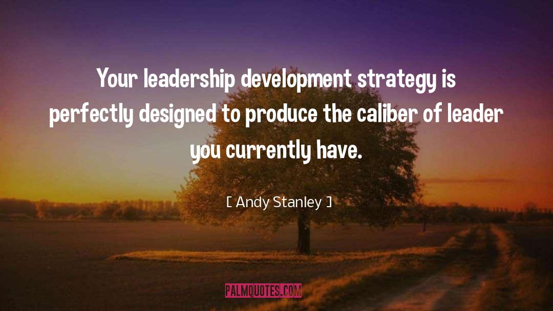 Leadership Development quotes by Andy Stanley