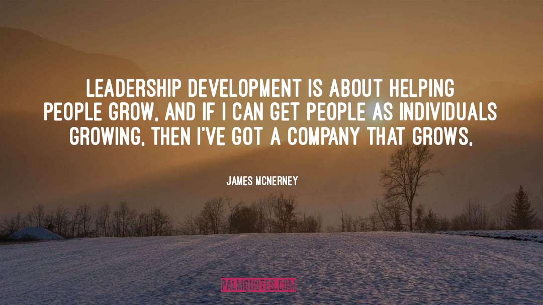 Leadership Development quotes by James McNerney