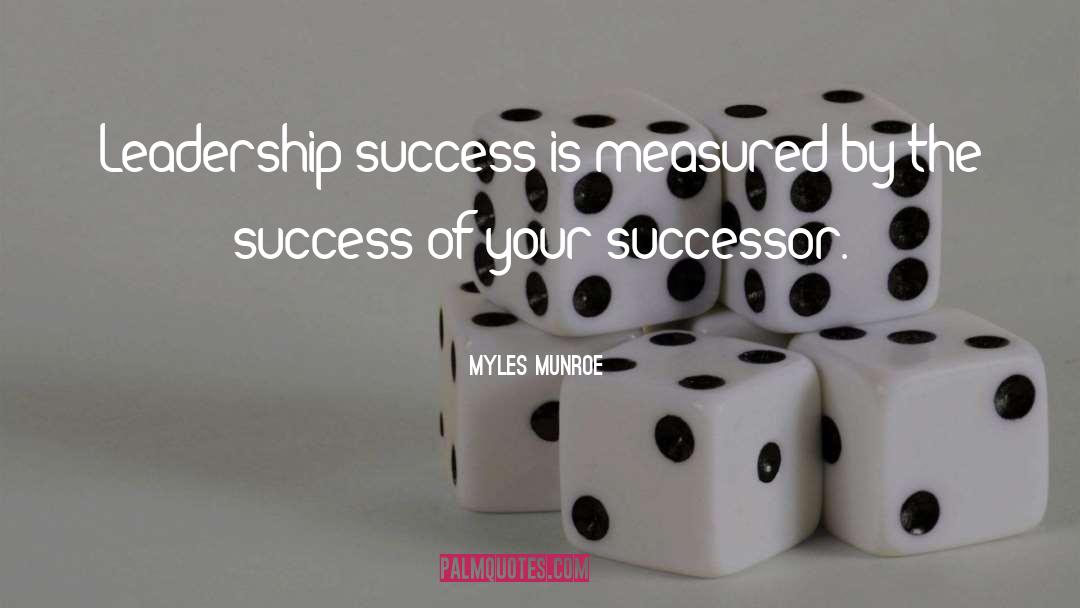 Leadership Fault quotes by Myles Munroe