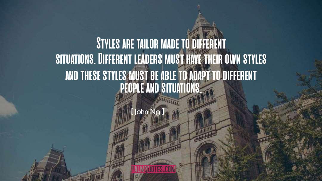 Leadership Mastery quotes by John Ng