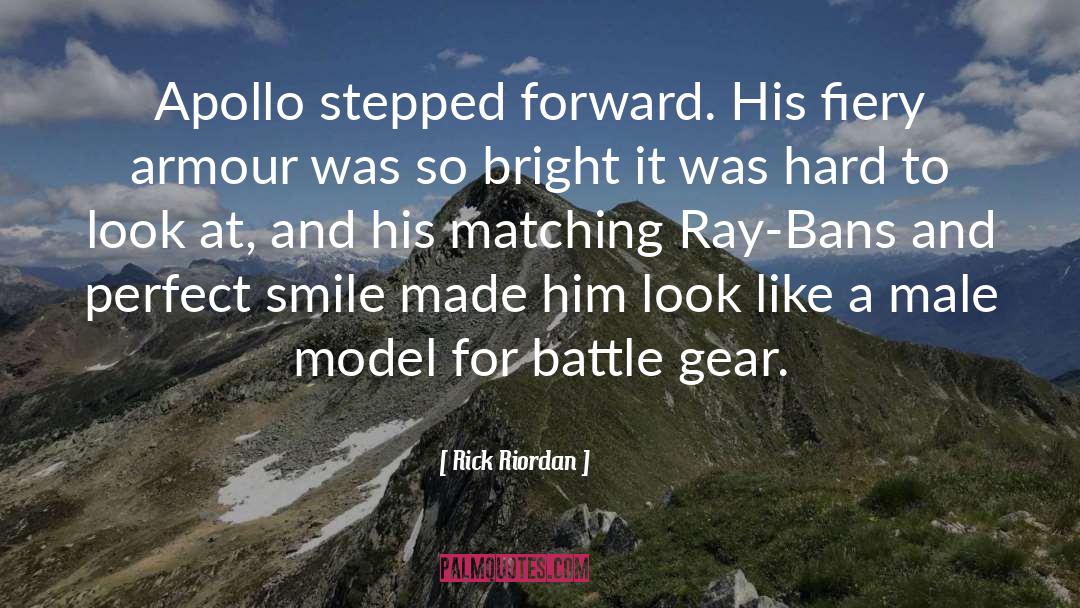 Leadership Model quotes by Rick Riordan