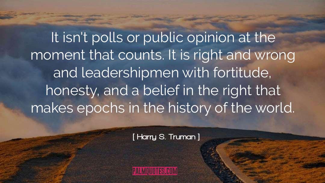 Leadership Model quotes by Harry S. Truman