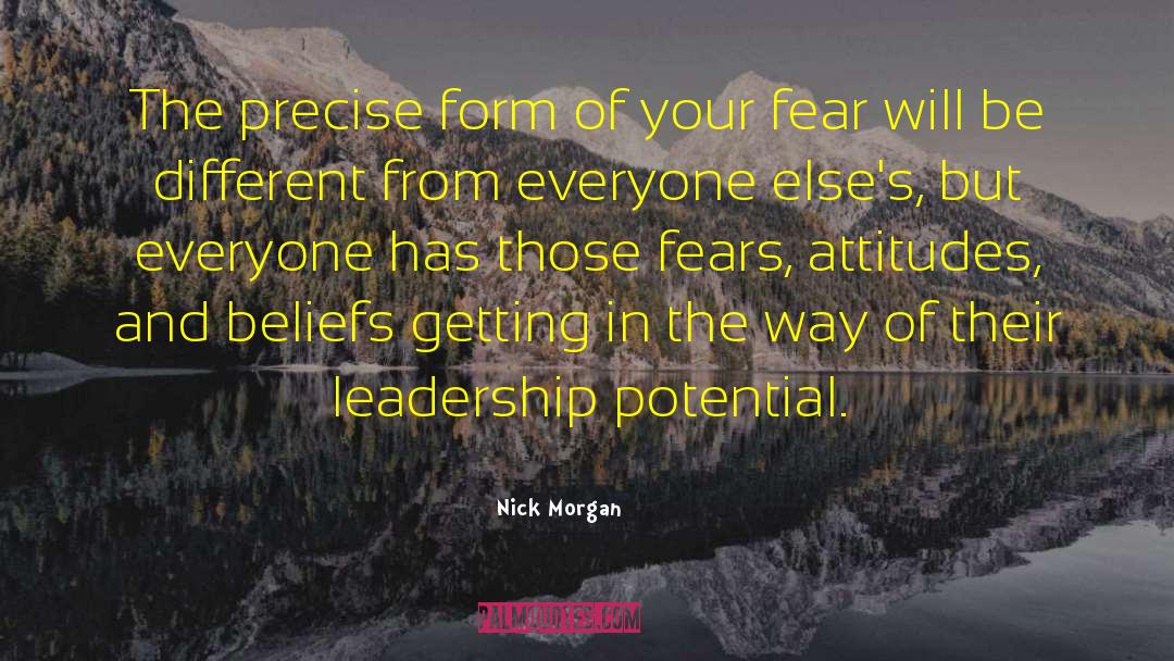 Leadership Potential quotes by Nick Morgan