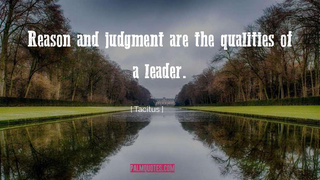 Leadership Qualities quotes by Tacitus