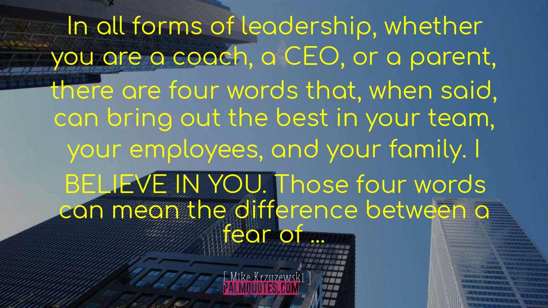Leadership Team Development quotes by Mike Krzyzewski