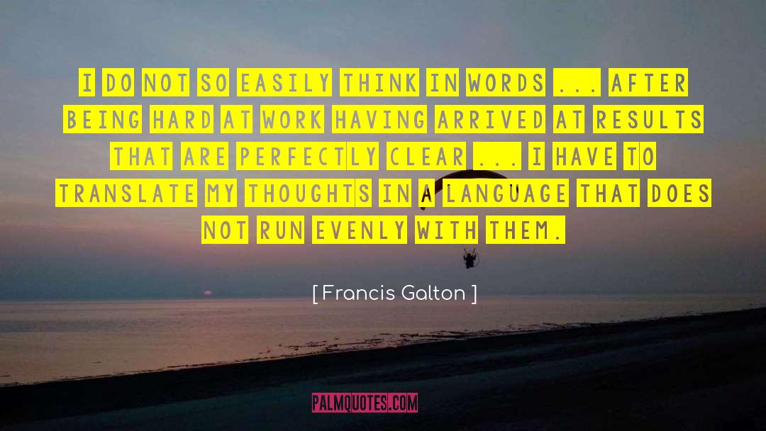 Leadership Thoughts quotes by Francis Galton