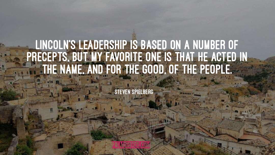 Leadership Tips quotes by Steven Spielberg