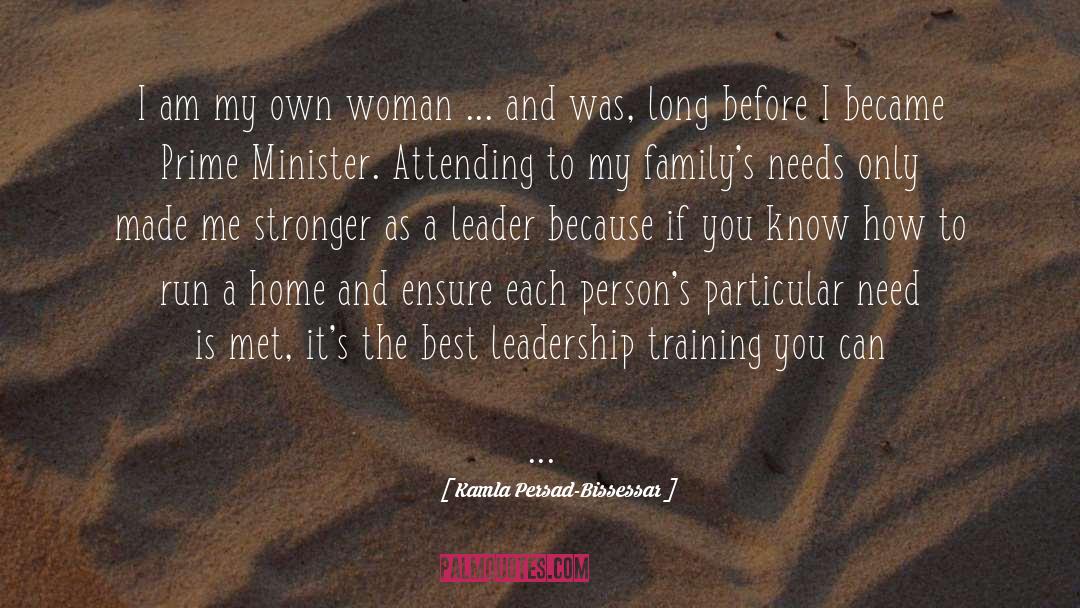 Leadership Training quotes by Kamla Persad-Bissessar