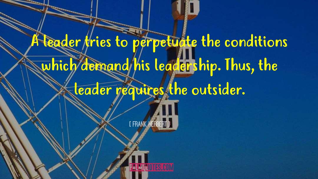 Leadership Vacuum quotes by Frank Herbert