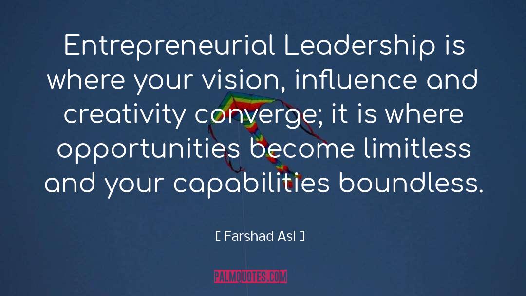 Leadership Vision quotes by Farshad Asl