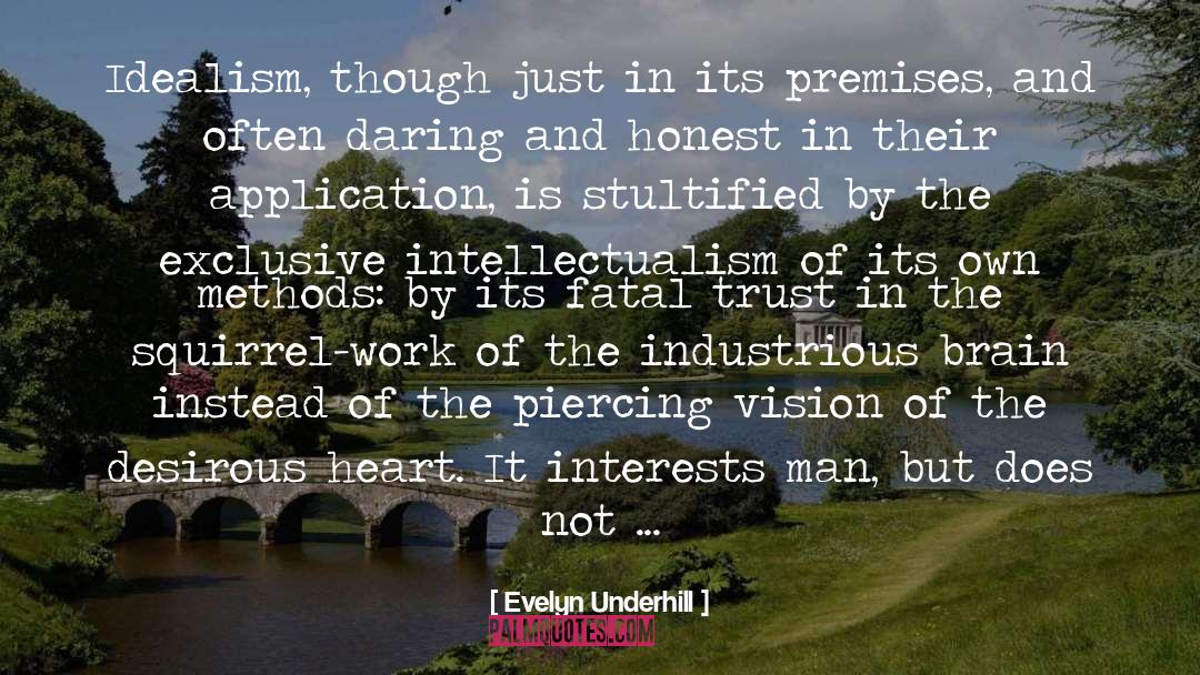 Leadership Vision quotes by Evelyn Underhill