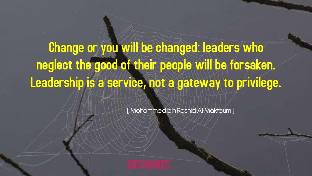 Leadership Vision quotes by Mohammed Bin Rashid Al Maktoum
