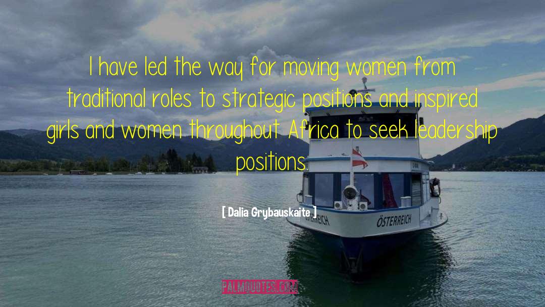 Leadership Women Nucleus quotes by Dalia Grybauskaite