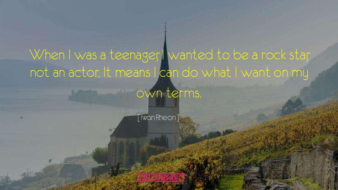 Leading Actor quotes by Iwan Rheon