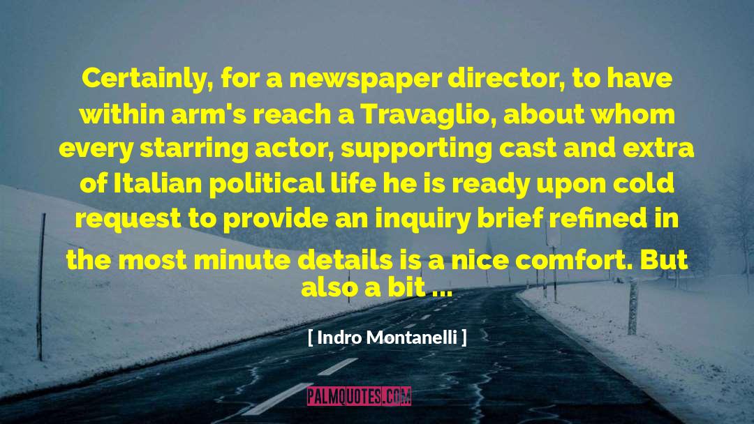 Leading Actor quotes by Indro Montanelli
