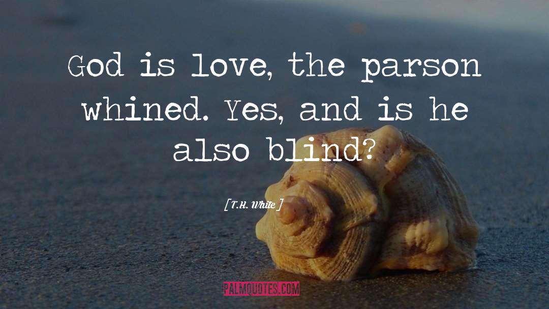 Leading The Blind quotes by T.H. White