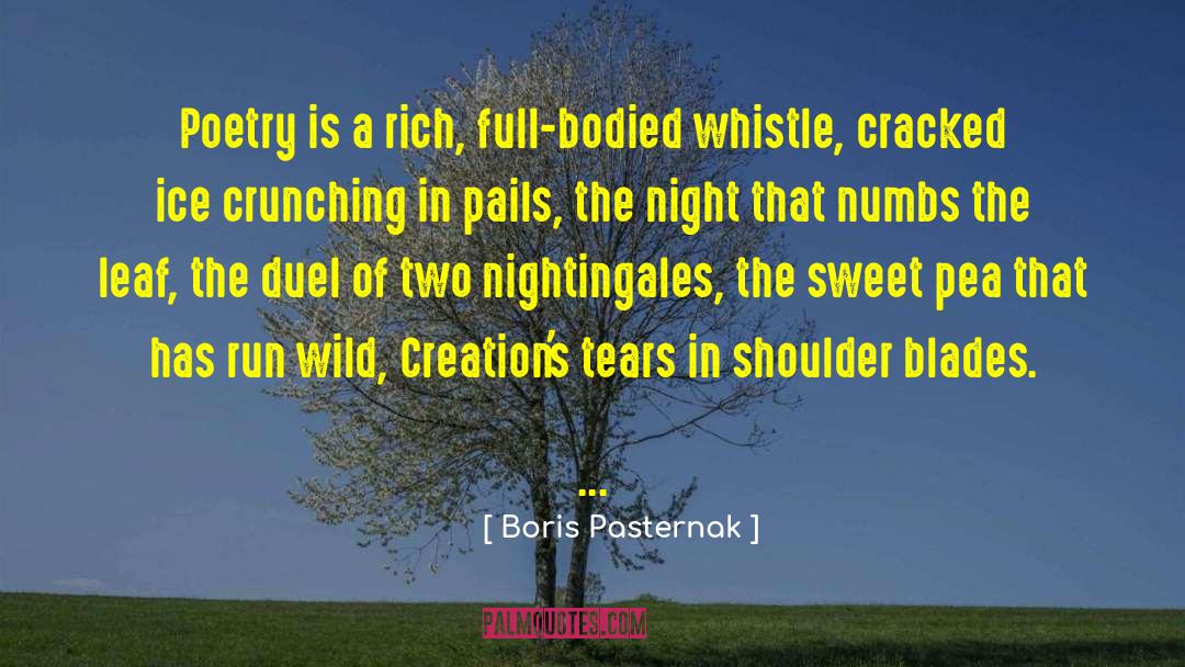 Leafs quotes by Boris Pasternak
