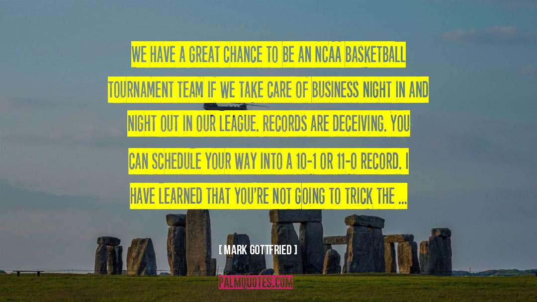 League Champ quotes by Mark Gottfried